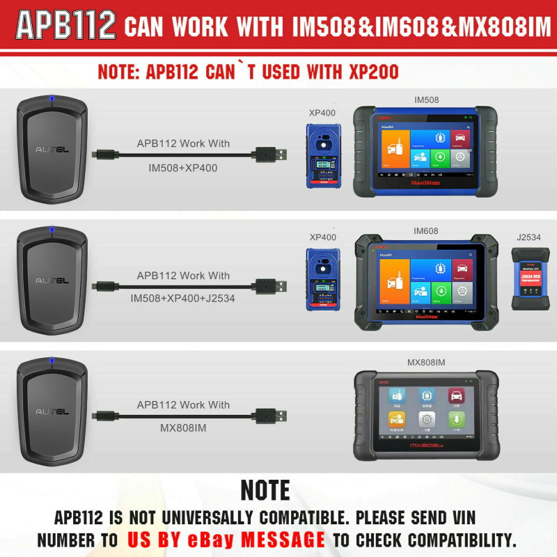 AUTEL APB112 Smart Key Simulator Key Programmer Tool