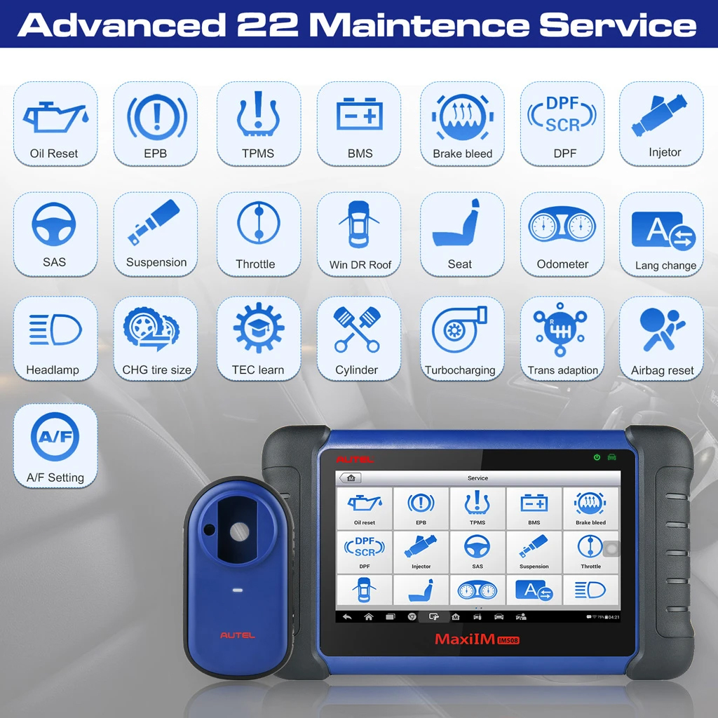 Autel MaxiIM IM508 Car Key Programming Scan Tool