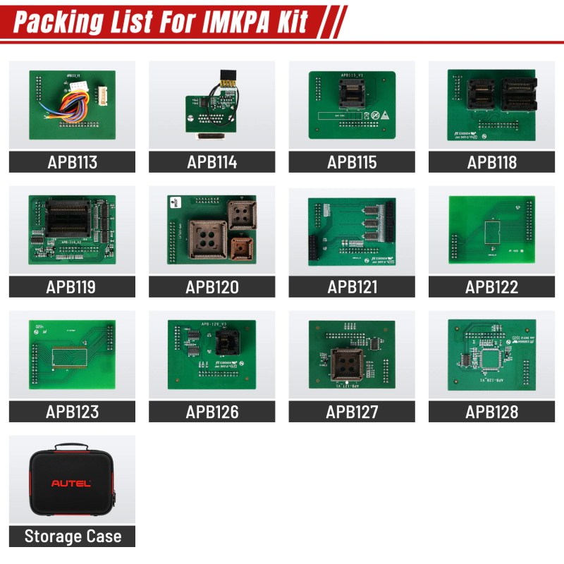 Adaptateur de programmation de clé Autel MaxiIM IMKPA