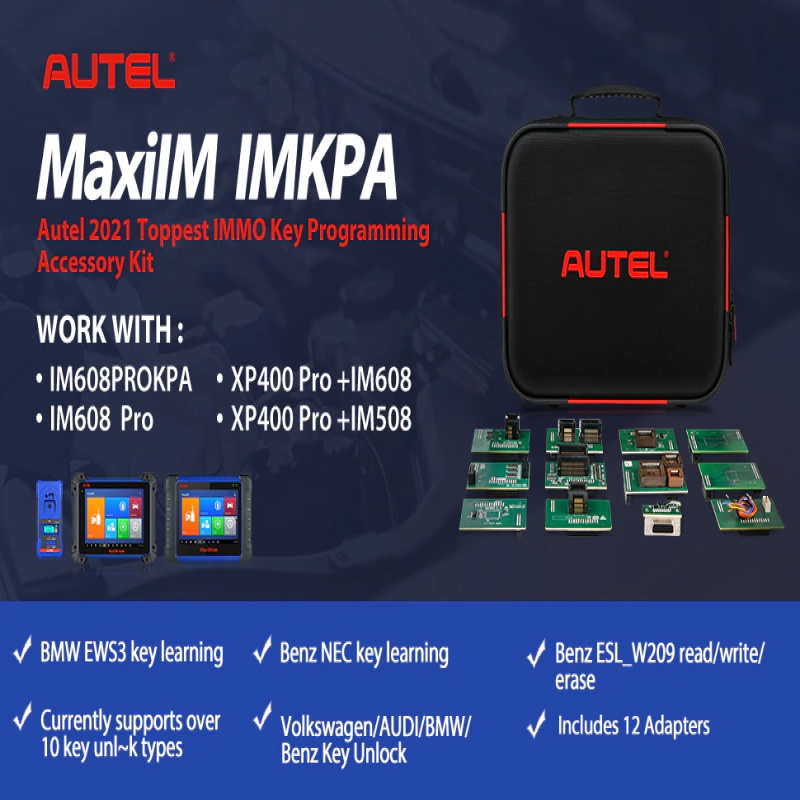 Adaptateur de programmation de clé Autel MaxiIM IMKPA