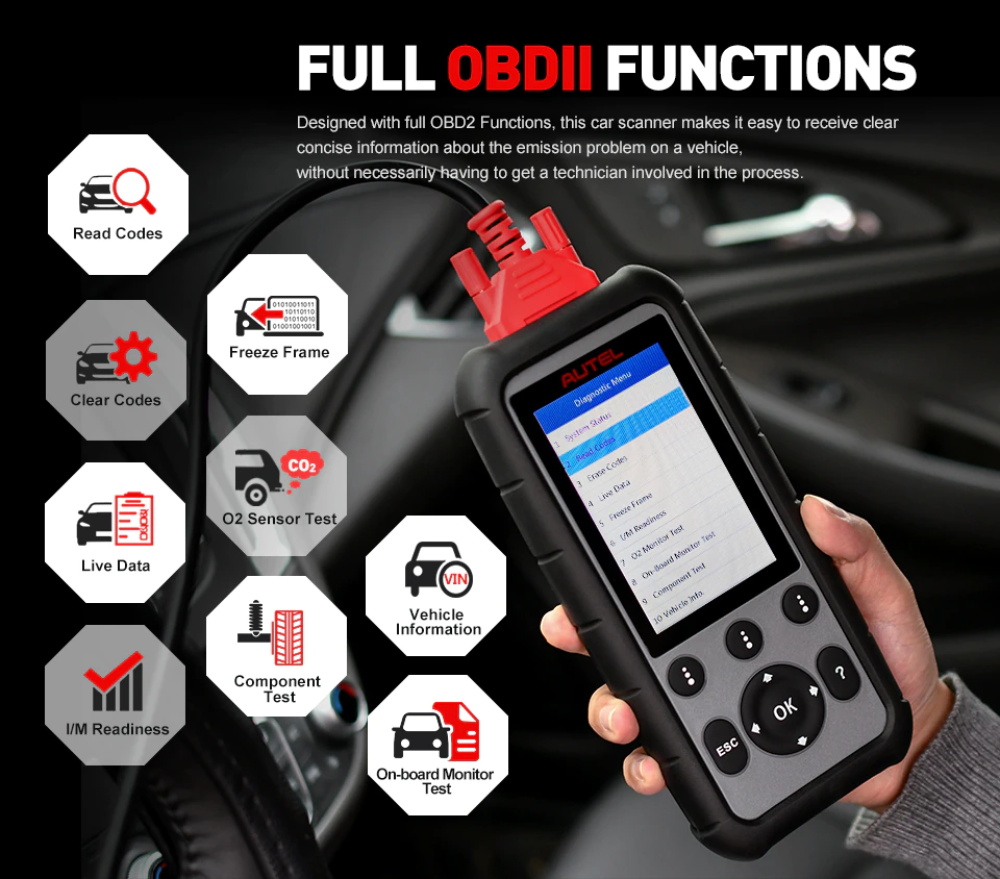 Autel MaxiDiag MD806 Pro OBD2 Scanner Auto Automotive Diagnostic Tool