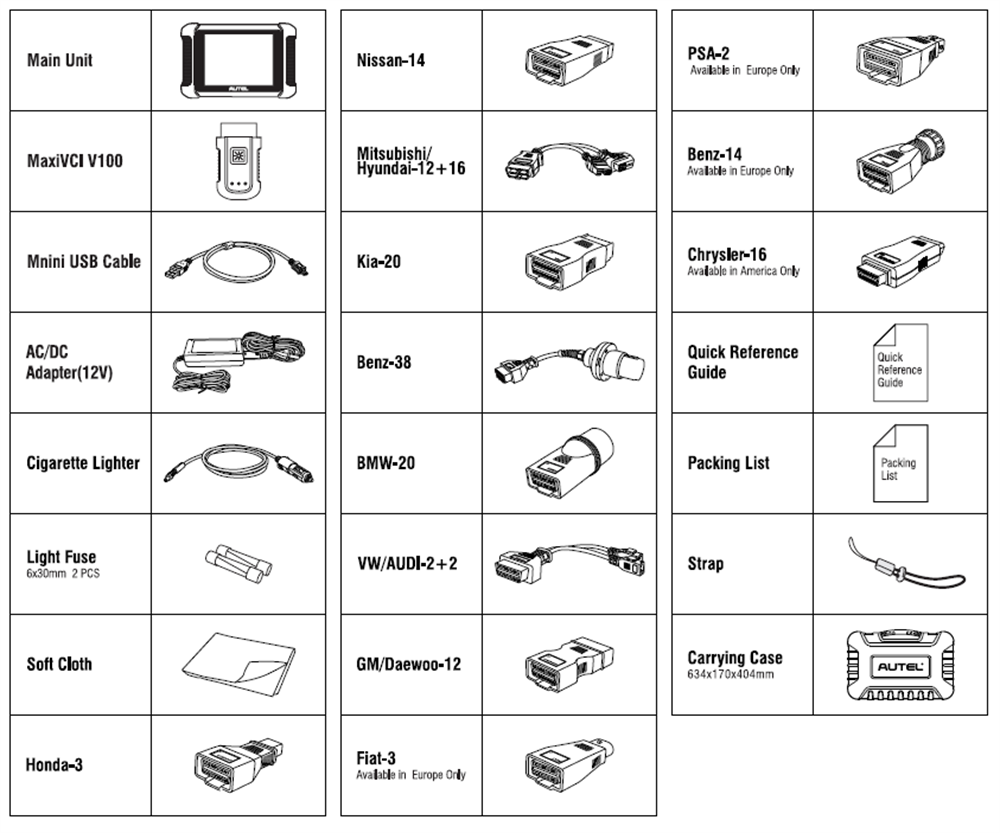 Autel MaxiCOM MK906BT Diagnosetool