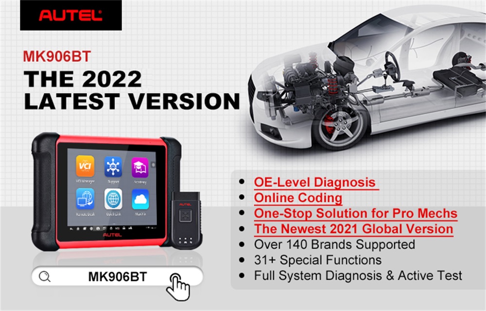 Autel MaxiCOM MK906BT Diagnosetool