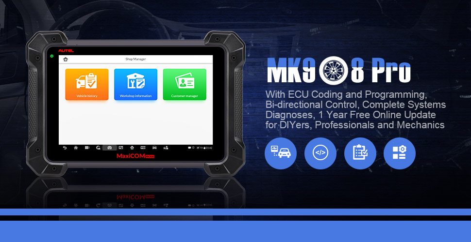 Autel MK908P Diagnosescanner 