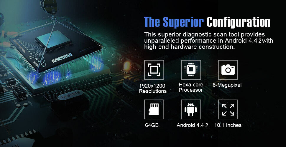 Autel MK908P Diagnosescanner 