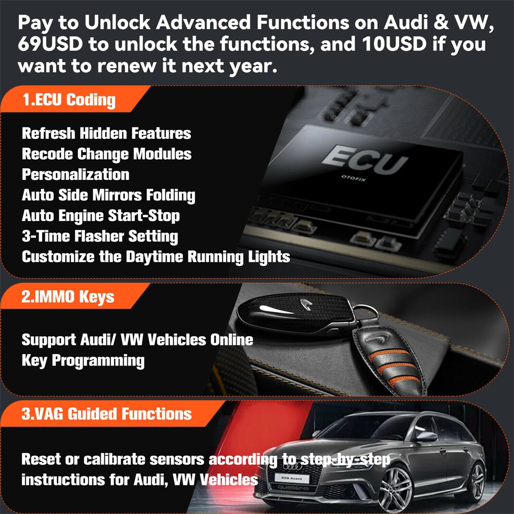 Autel OTOFIX D1 OBD2 Scanner Diagnostic Tool