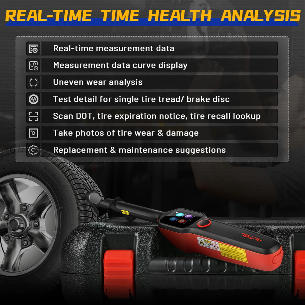 Autel MaxiTPMS TBE200E 2IN1 Tire Tread Depth Tester