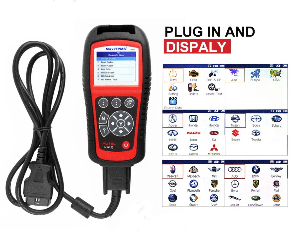 Système de surveillance de la pression des pneus Autel TS601 TPMS TPMS