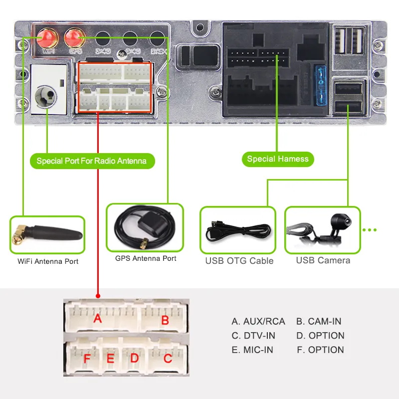 Autoradio 7 pouces Android 11.0 4G LTE