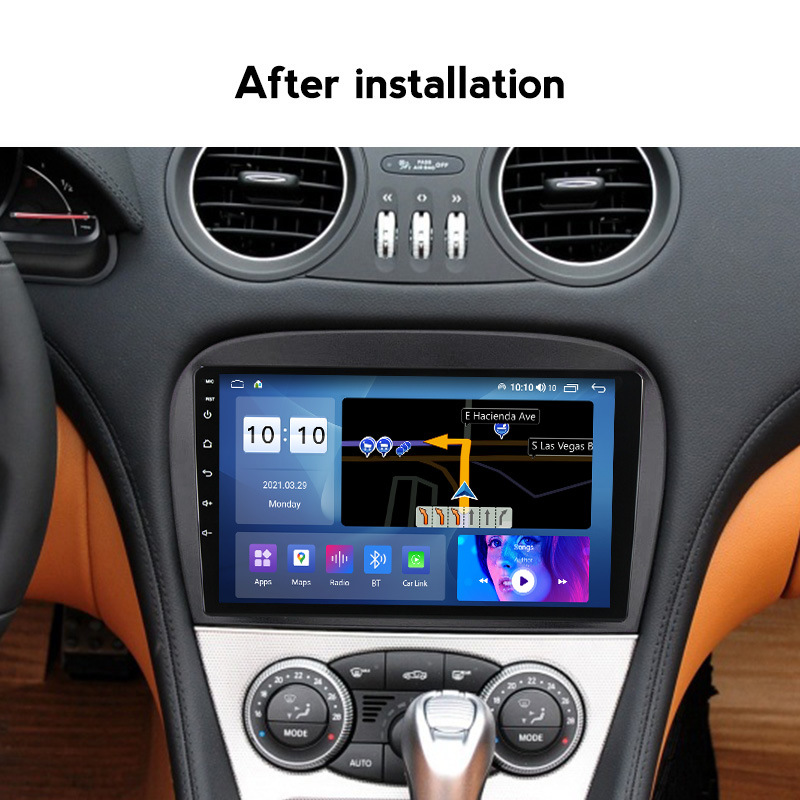 Android 12 Autoradio Für Mercedes Benz SL R230 SL500 2005-2010