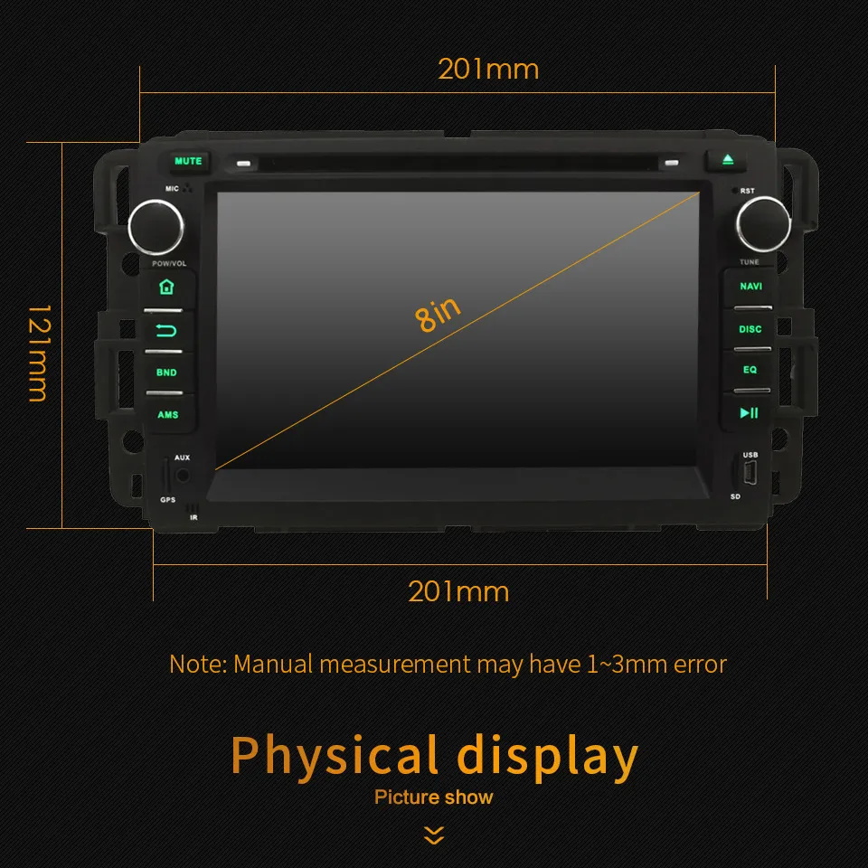 7 inch Android 12.0 car radio