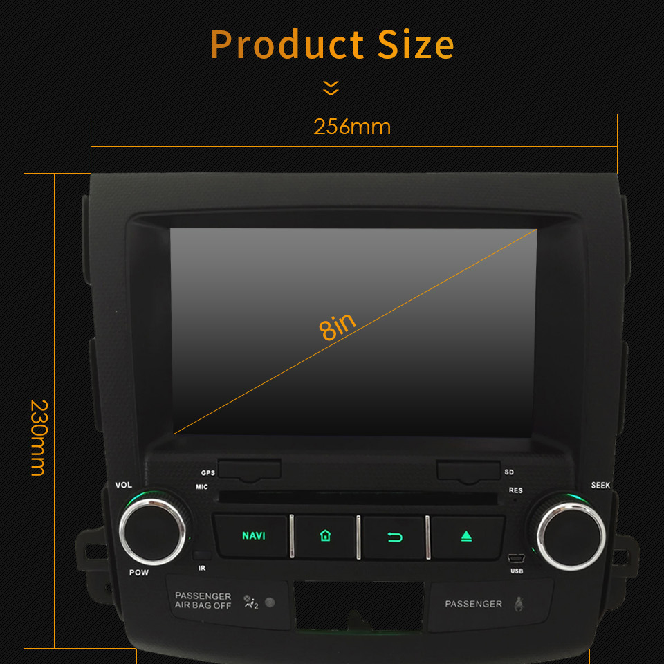 8 inch Android 12.0 car radio