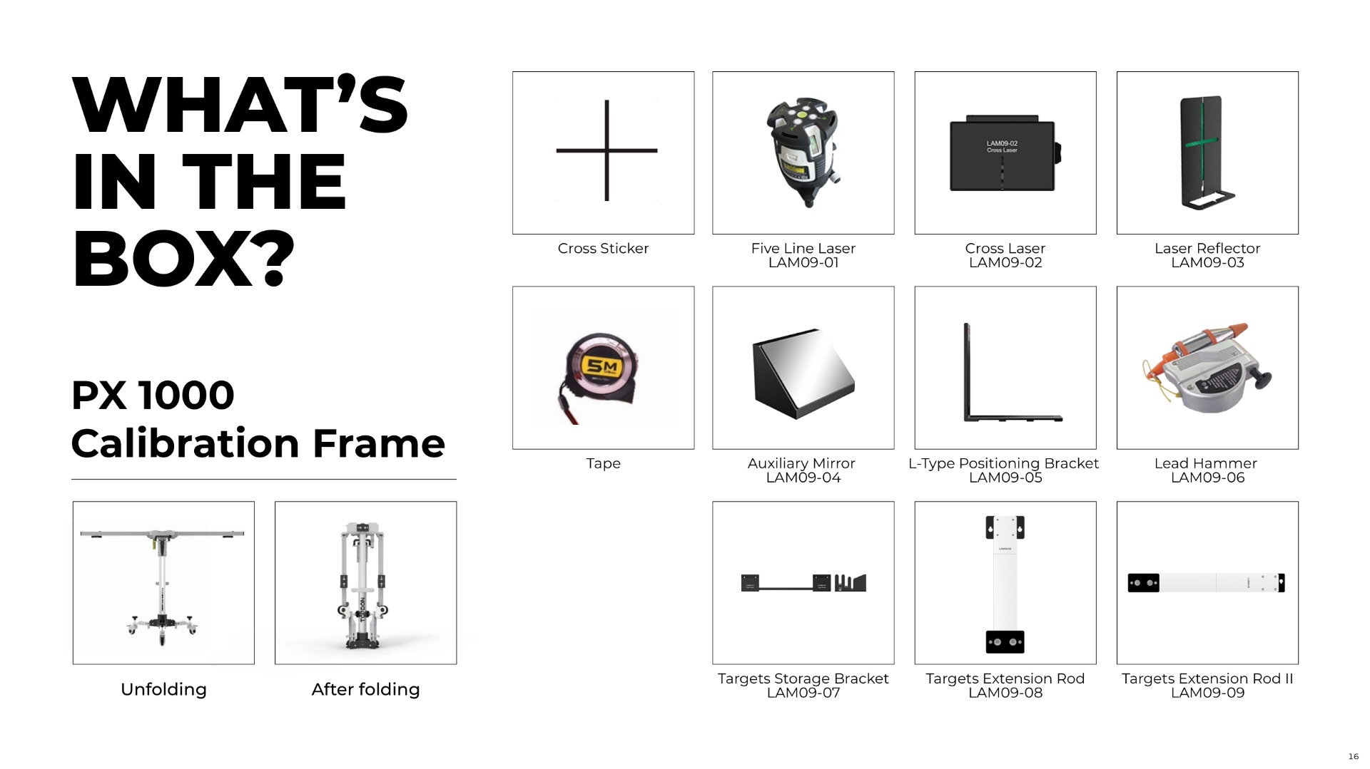 TOPDON's Phoenix Mobile ADAS is a foldable calibration frame