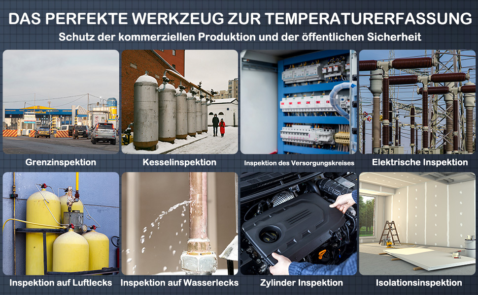 TOPDONS TC001 Temperatur messung Werkzeug