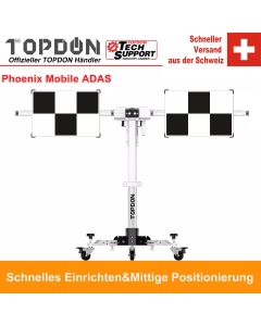 TOPDON's Phoenix Mobile ADAS is a foldable calibration frame