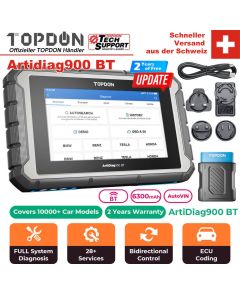 TOPDON ArtiDiag900 BT ist ein umfassendes Kfz-Diagnosetool