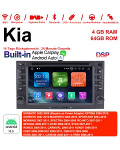 Autoradio / multimédia Android 12.0 pour Kia