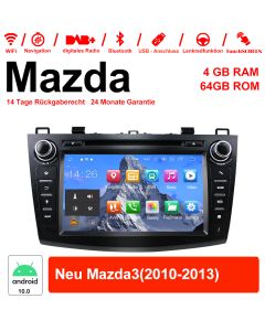 Autoradio / multimédia Android 12 pour Mazda nouvelle Mazda3