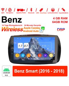 Android 12 Car Radio For Benz Smart 2016-2018