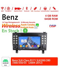 Autoradio Android 12 pour Benz classe SLK R171 SLK200 280 300 350 55 2004-2012