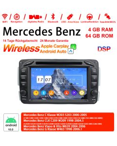 7 inch Android 12.0 Benz car radio