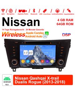 Android 12 Car Radio / Multimedia For Nissan Qashqai X-trail Dualis Rogue 2013-2018