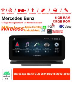 Autoradio Android 12.0 pour Mercedes Benz CLS W218 / C218 2012 - 2013