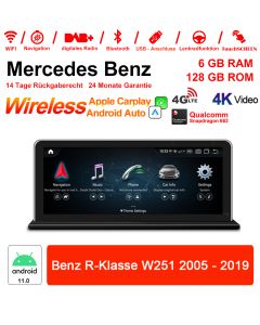 Android 12 Autoradio / Multimedia Für Benz R-Klasse W251 2005-2017 
