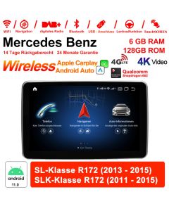 Autoradio/multimédia Android 12 pour Benz SL/SLK classe R172