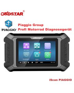 Appareil de diagnostic moto OBDSTAR ISCAN PIAGGIO GRUPPE tablette d'appareil de diagnostic professionnel