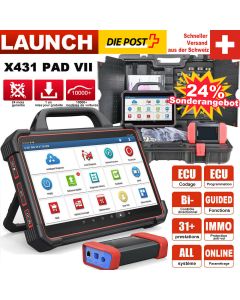 LAUNCH X431 PAD VII Professional Car Diagnostic Tool Auto OBD2 Scanner Automotive Diagnostic Tool Online ECU Key Coding and Programming