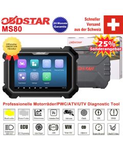 Appareil de diagnostic de moto OBDSTAR MS80 tablette de dispositif de diagnostic de motoneige professionnelle