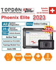 The Phoenix Elite is a professional diagnostic scanner