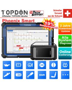 The Phoenix Smart is part of the new generation of intelligent diagnostic devices from TOPDON