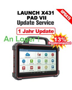 Das Absolut Sonderangebot für Ein Jahr Update Service für LAUNCH X431 PAD VII