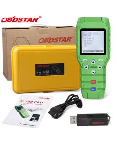 OBDSTAR X200 Outil de Restriction d'Huile de Voiture (A + B) type X200 Avertissement de Pression des Pneus + EPB OBD-II Scanner de Diagnostic Moteur