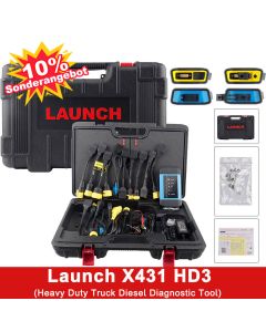 Launch X431 HD III 24V Truck support complet de diagnostic du système Travail avec X431 V+ X431 PRO3 PADII Mise à jour multilingue en ligne