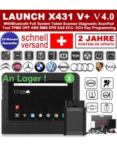 Die Neueste Version LAUNCH X431 V+ V4.0 OBD2 EOBD Diagnosegerät Diagnose Werkzeuge WiFi Bluetooth Android Full System OBD2 Scanner Scann-Tool