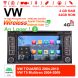 7 pouces Android 11.0 4G LTE Autoradio / Multimedia 4GB RAM 64GB ROM pour VW TOUAREG 2004-2010,VW T5 Multivan 2004-2009 Carplay intégre /Android Auto