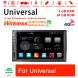 7 Zoll Android 11.0 4G LTE Autoradio / Multimedia 4GB RAM 64GB ROM für Universal GPS Navigation Stereo Radio WIFI MP3 Bluetooth USB