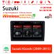 9 pouces Android 11.0 4G LTE Autoradio / Multimédia 4Go RAM 64Go ROM pour Suzuki Kizashi (2009-2015) Intégré CarPlay /Android Auto