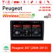 9 pouces Android 11.0 4G LTE Autoradio / Multimédia 4Go RAM 64Go ROM pour Peugeot 307 (2004-2013) Intégré CarPlay /Android Auto