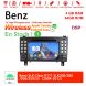 Autoradio Android 12 pour Benz classe SLK R171 SLK200 280 300 350 55 2004-2012