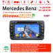 7 Zoll Android 12.0 Benz Autoradio
