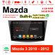 Android 12 Autoradio / Multimedia Für Mazda 3 2010-2012 
