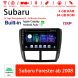 Android 12 Autoradio / Multimedia Für Subaru Forester 2008
