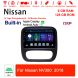 Android 12 Car Radio / Multimedia For Nissan NV300 2018