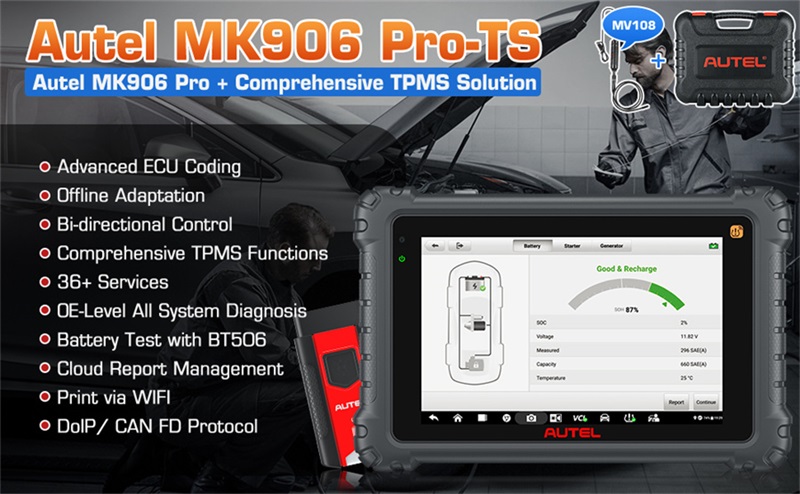 Autel MaxiCOM MK906 PRO-TS